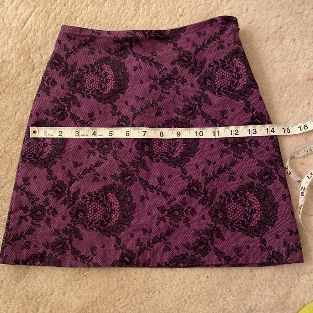 🥭 (4 for $15) Girls Purple and Black skirt - Picture 6 of 7